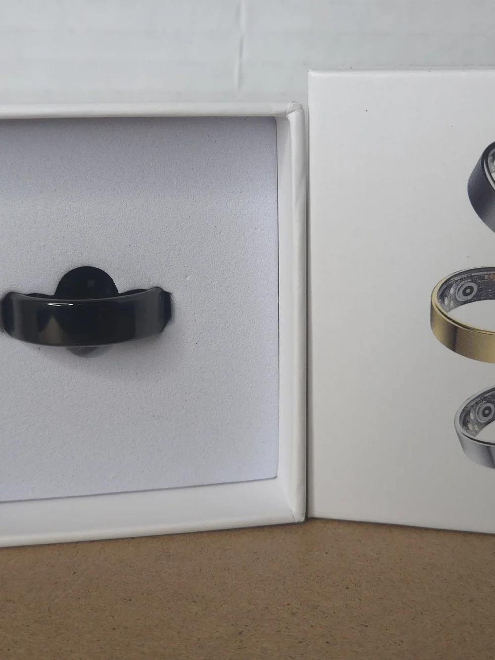 BENIO Gen 2 Smart Ring Black Size 13 Model R20 Fitness Tracker Open Box